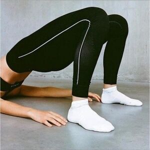 NWT Tala Reve Piped Side Striped Force Leggings Women's Size Large
